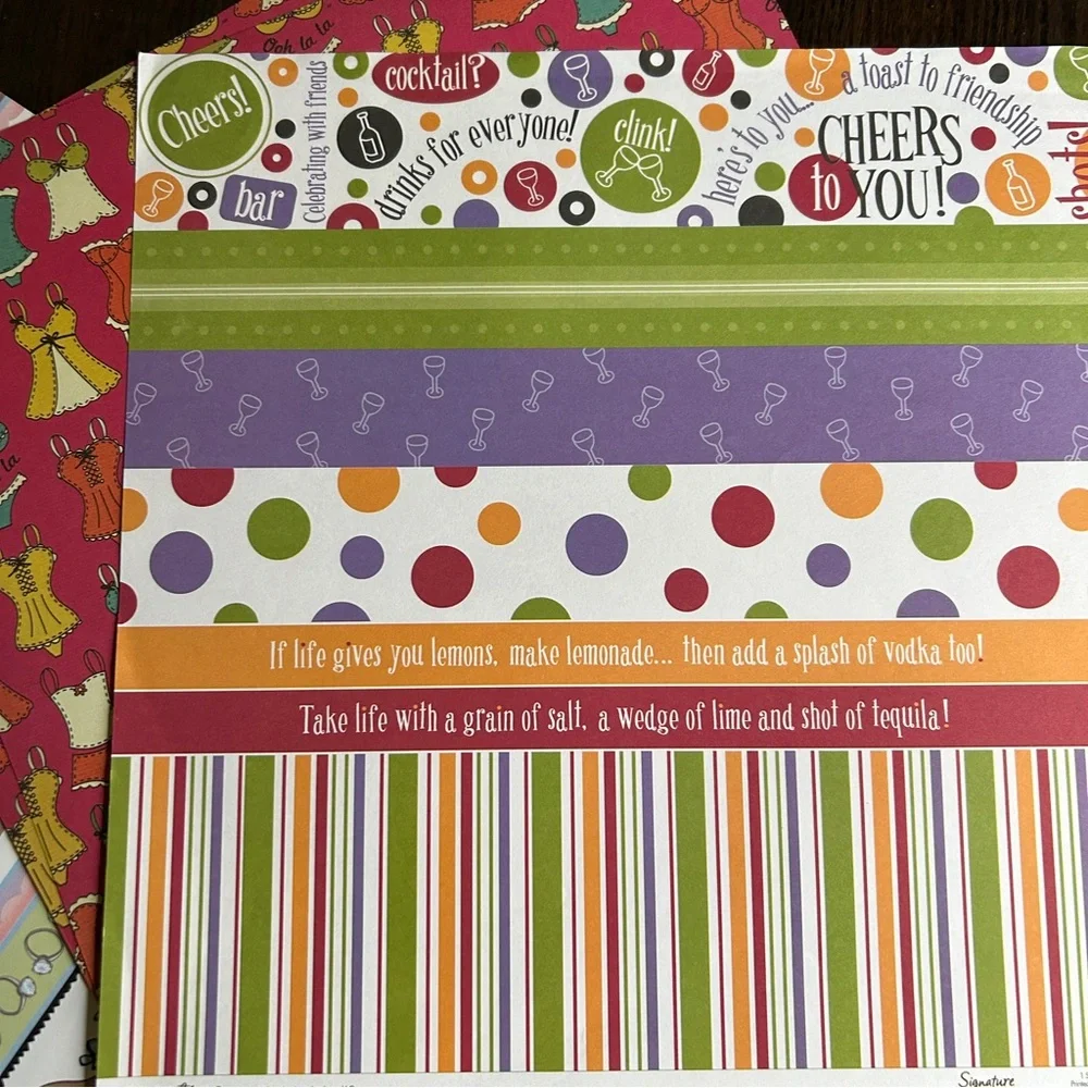 Loose Scrapbook Pages